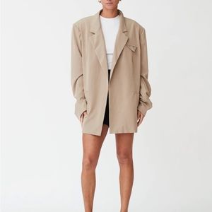 open front blazer